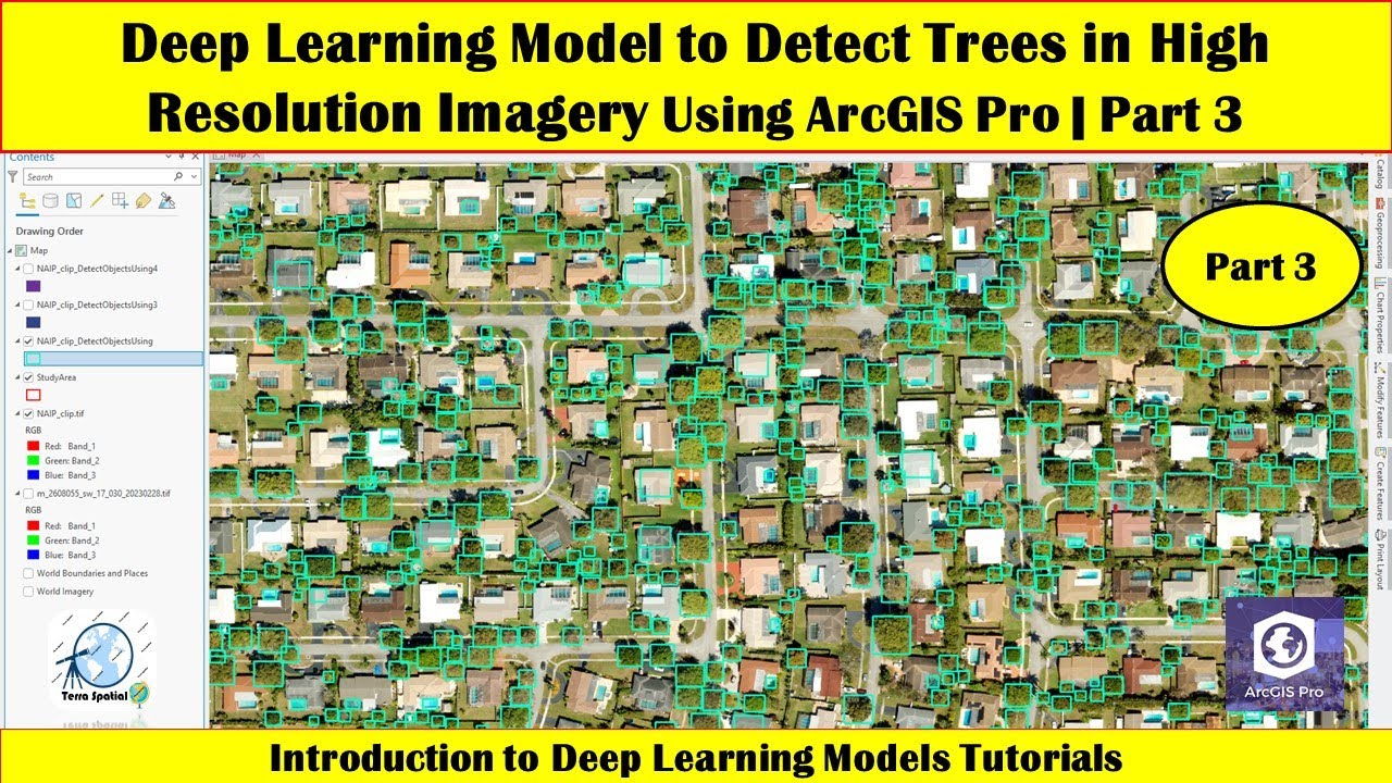 Deep Learning Model to Detect Trees in High Resolution Imagery Using ArcGIS Pro | Part 3