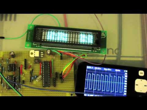 Sketchy stripboarded Arduino dual frequency counter