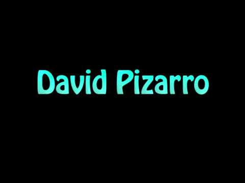 Learn How To Pronounce David Pizarro