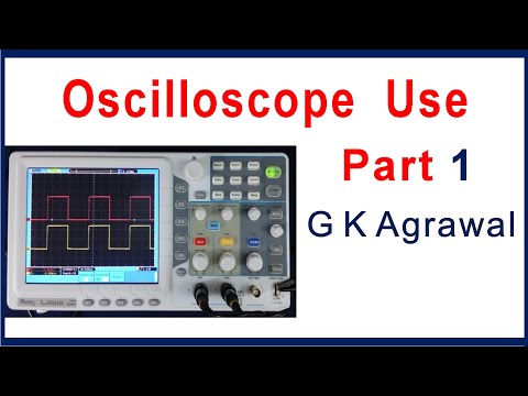 Oscilloscope use - how to use DSO | DS 5032E Video