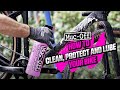 Muc-Off Kits d’entretien Wash, Protect and Dry Lube Kit