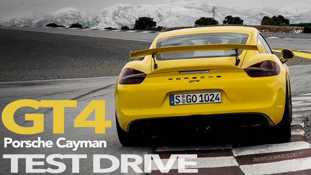 Porsche Cayman GT4 | TRACK TEST and SOUND ACCELERATIONS