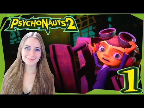 Psychonauts 2 Blind Full Gameplay Part 1