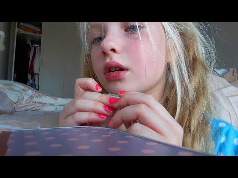 ШКОЛЬНИЦА ЗАПИСАЛА АСМР