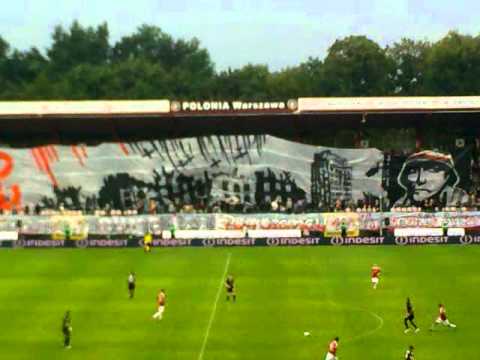 Polonia Warszawa - Wisła Kraków(06.08.2011r.) Oprawa-Powstanie Warszawskie