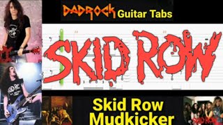 Mudkicker - Skid Row - Guitar TABS Lesson