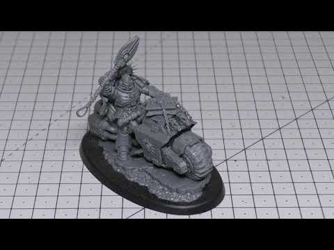 Space Marines - Primaris Chaplain on Bike - Review (WH40K)