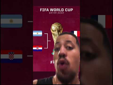 SEMI-FINAIS DA COPA DO MUNDO DEFINIDA! #shorts