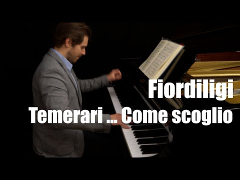 Fiordiligi - Temerari ... Come scoglio - PIANO ACCOMPANIMENT