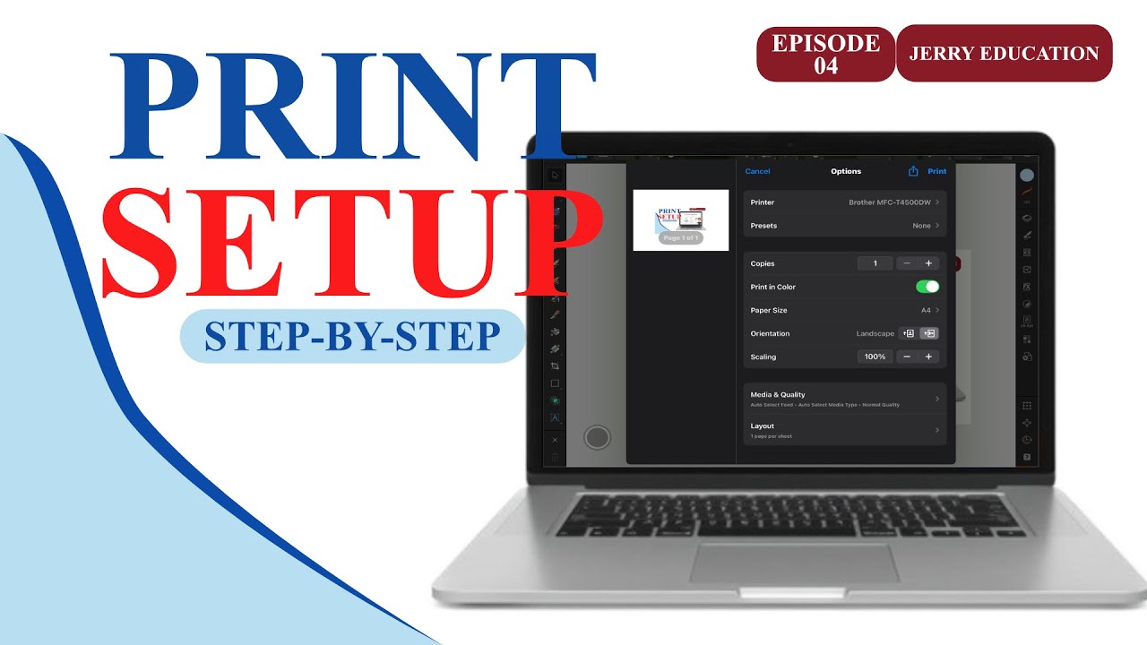 Don’t Ruin Your Print! Proper Booklet Printing Setup on iPad E4