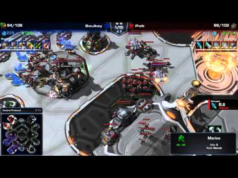 Starcraft -- IEM -- Legacy of the Void -- Polt (T) vs SoulKey (Z) on Central Protocal