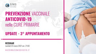 Prevenzione vaccinale AntiCovid-19 nelle cure primarie