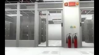Fire Extinguisher Simulation with FM2000 at Data Center
