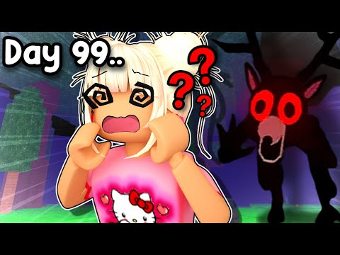 CAN I SURVIVE 99 NIGHTS AS A NOOB? (99 nights in the forest)