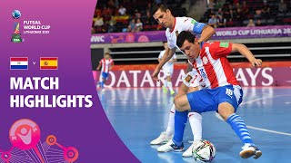 Paraguay v Spain | FIFA Futsal World Cup 2021 | Match Highlights