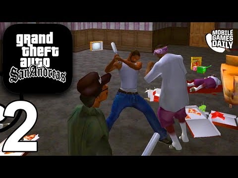 GRAND THEFT AUTO San Andreas Mobile - Gameplay Story Walkthrough Part 2 (iOS Android)