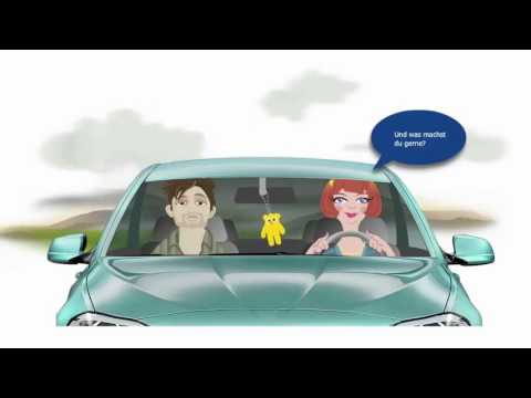 Deutsch lernen mit HARRY: Die Verben FAHREN und LESEN konjugieren