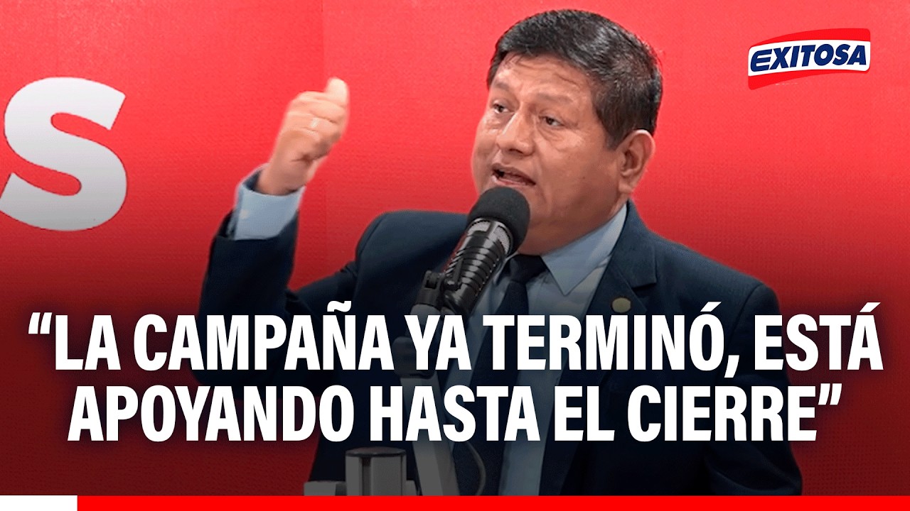 🔴🔵 Walter Ayala sobre continuidad de Domingo Pérez en JP: “La campaña ya terminó”
