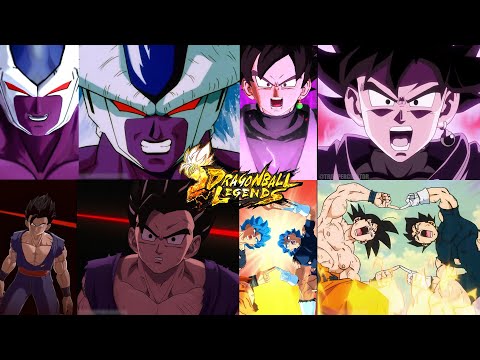 ALL TRANSFORMATIONS / REVIVALS References | Dragon Ball Legends