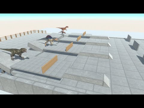 Race Obstacle Course Animal Revolt Battle Simulator