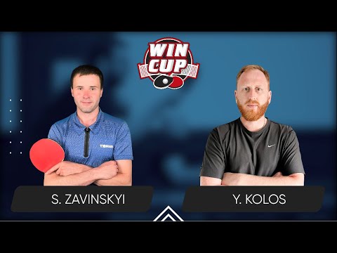 15:30 Serhii Zavinskyi - Yurii Kolos West 3 WIN CUP 17.12.2023 | TABLE TENNIS WINCUP