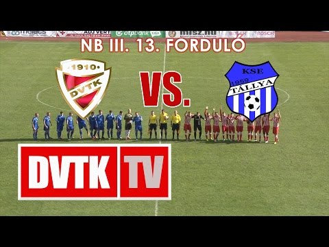 DVTK tartalék - Tállya | 2016. október 30. | DVTK TV