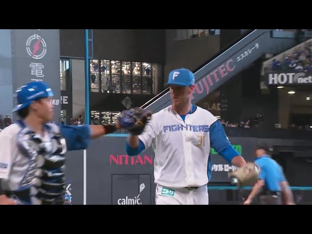 【8回表】ファイターズ・マーフィー 1イニングを3者凡退に抑える好リリーフ!! 2024年6月1日 北海道日本ハムファイターズ 対 横浜DeNAベイスターズ