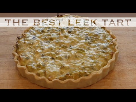 Tutorial for the BEST LEEK TART