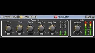 Video thumbnail for Voxengo releases Peakbuster - Attack-Phase Boosting and Harmonic Enhancement Plugin by MusicGearz