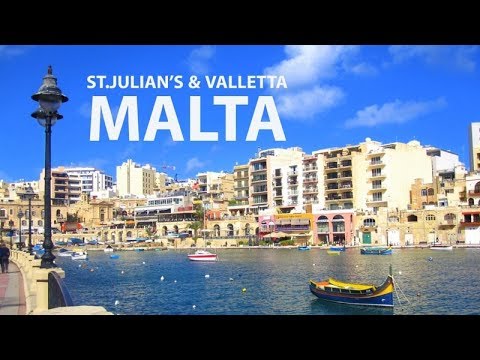 Holiday in MALTA | Beautiful St.Julian's & Valletta Video