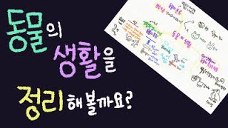 동물의 생활을 정리해볼까요? (실험관찰 22~25쪽) [초등 과학 3학년 2학기 2단원 12차시 ]