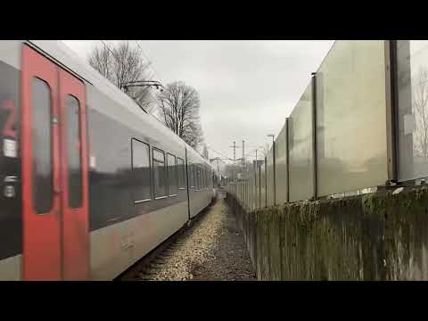 RE16 nach Essen Hauptbahnhof #wetter (#dbflirt1)