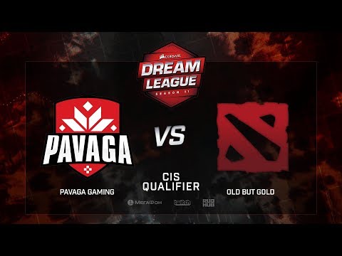 Pavaga Gaming vs Old But Gold, DreamLeague Season 11, CIS QL, bo3, game 1 [CrystalMay и Mortalles]