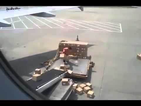 Very Poor Cargo Loading In Plane , No care Policy , China Air