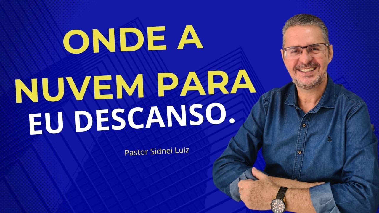 VOCÊ ESTÁ ANDANDO FORA DA PRESENÇA? VOLTE PARA DEBAIXO DA NUVEM DE DEUS | PR. SIDNEI LUIZ