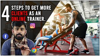 Get more Personal Training Clients Online | Complete Guide in 4 Steps