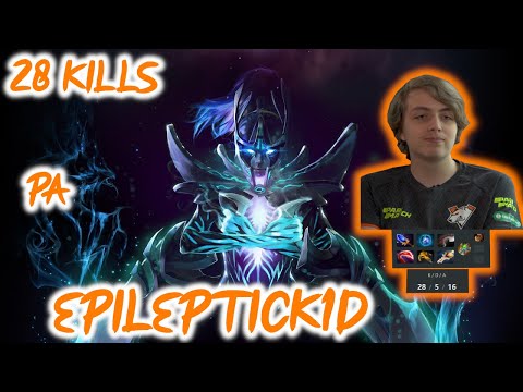 VP.EPILEPTICK1D 28 KILLS RAPIER PA CARRY CIS Pro dota2 7.28 fullgameplay