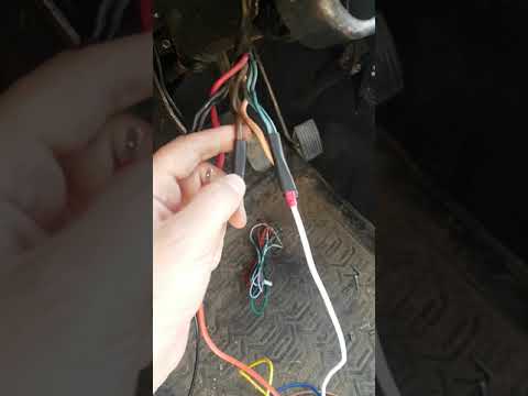 установка кнопки старт-стоп на Ниву (ВАЗ 21213)