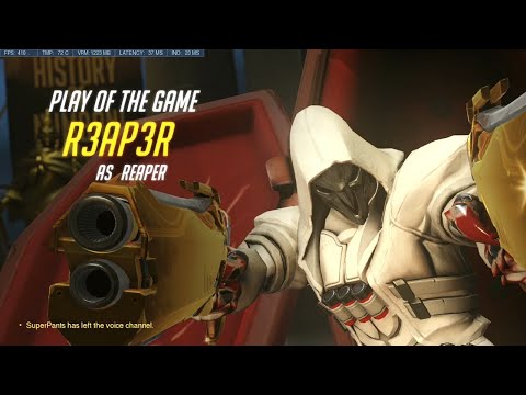 POTG! SPIRIT BEST REAPER GAMEPLAY OVERWATCH SEASON 28 TOP 500