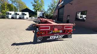 العربات نصف المقطورة شاحنة نقل الحاويات Pacton T3-010 MULTI 2x20 30 40 45FT Alcoa Uitschuifbaar NL Trailer APK/ | صورة 4 - Autoline