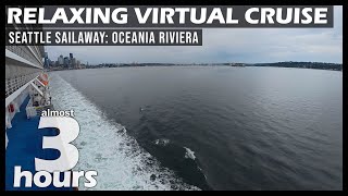 Virtual Cruise Escape | Sail Away from Seattle on Oceania Riviera | #Cruise