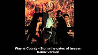 Wayne County - Storm the gates of heaven Remix