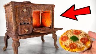 Tiniest Working Stove Restoration - No Talking!