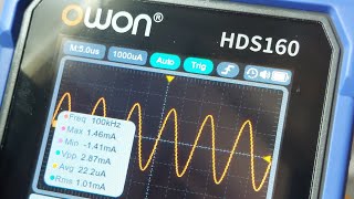 Owon HDS160 sávszélesség