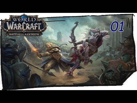 The Battle for Lordaeron Quest (01) Full Alliance War Campaign | WOW BATTLE FOR AZEROTH