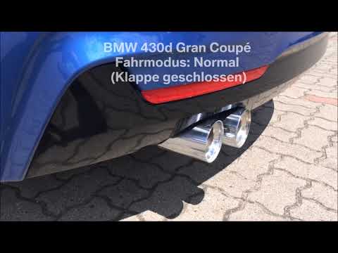 M Performance Active Sound Abgasanlage beim BMW 430d Gran Coupé