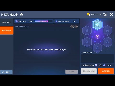 Maplestory M - Hexa Matrix / Legion 12.5k / Item Drop Rate Belt