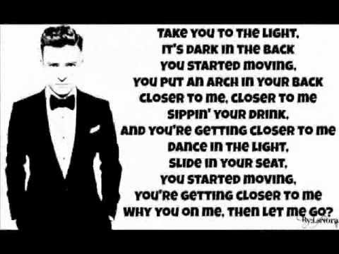 Justin Timberlake - Don't Hold the Wall ( Lyrics on Screen ) 2013 ( The 20 / 20 Experience )