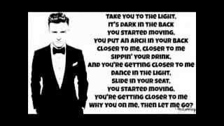 Justin Timberlake - Don't Hold the Wall ( Lyrics on Screen ) 2013 ( The 20 / 20 Experience )