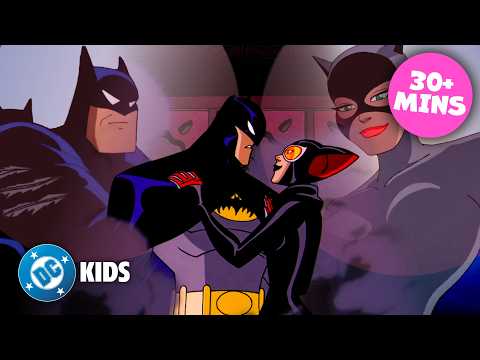 Batman & Catwoman Fall in Love in Real Time 🦇🐈‍⬛ | Every BatCat Moment EVER! 🖤 | @dckids